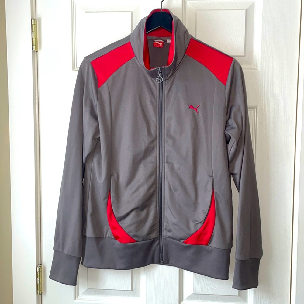 💕Women’s Puma Sport Lifestyle XL zip up Jacket
